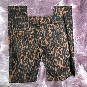 JOE'S Womens Brown Animal Print Skinny Jeans main image 1